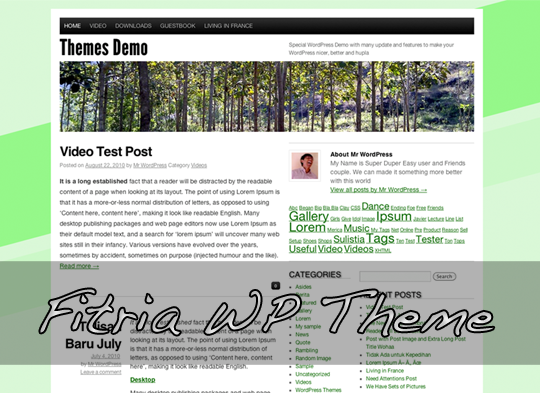 Fitria WP Theme