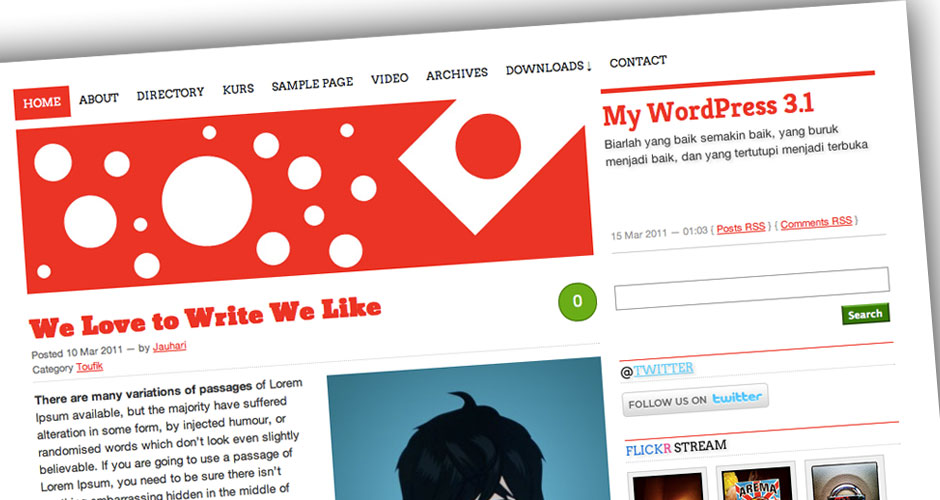 Nippon WordPress Theme screen shot