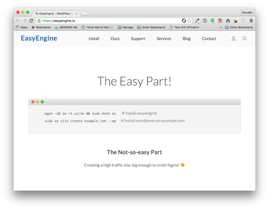 Cara Mudah Setup Server dengan EasyEngine