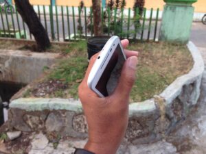Sisi Atas Motorola Moto G 2015 Putih