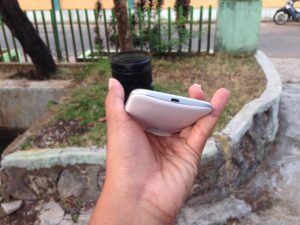 Sisi Bawah Motorola Moto G 2015 Putih