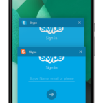Aplikasi App Cloner di Android Skype