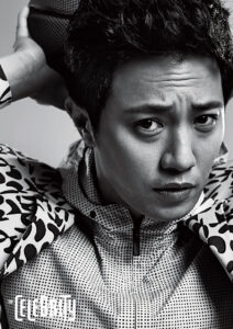 Jin Goo dalam sesi pemotretanJin Goo dalam sesi pemotretan