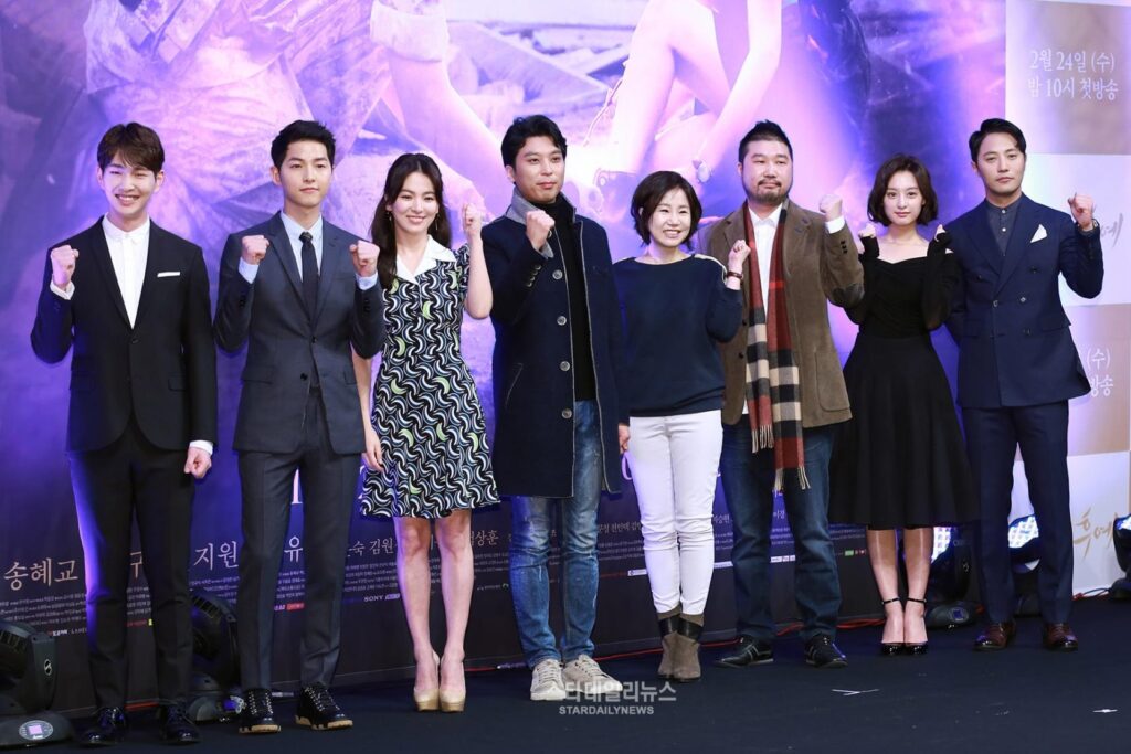 Press Conference Descendants of the Sun