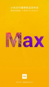 Kamera Mi Max