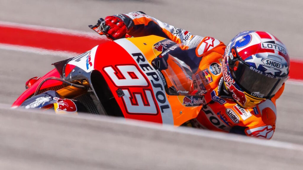 Marc Marquez Pole Position MotoGP Austin America 2016