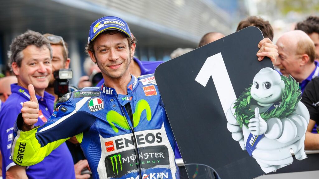 Valentino Rossi Pole Position Pertamnya di MotoGP 2016