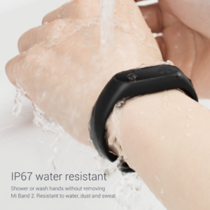 Mi Band 2 IP 67 Water Resistant