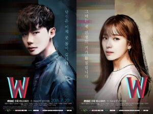 Poster Lee Jong Suk Di K-Drama W