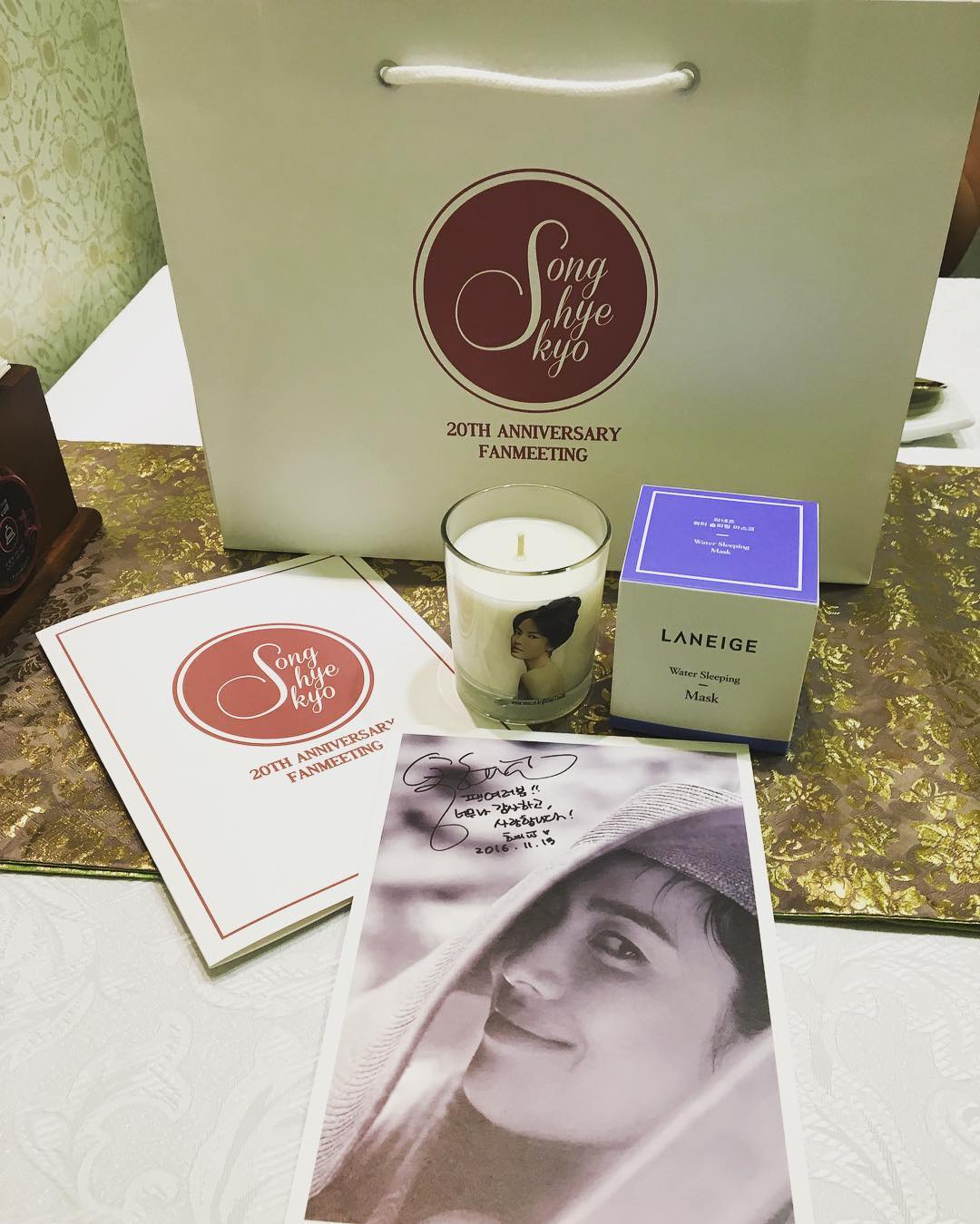 song hye kyo 20 anniversary fan meeting 5