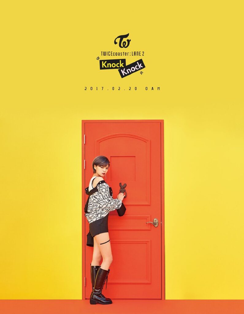 TWICE Knock Knock Poster Jeongyeon