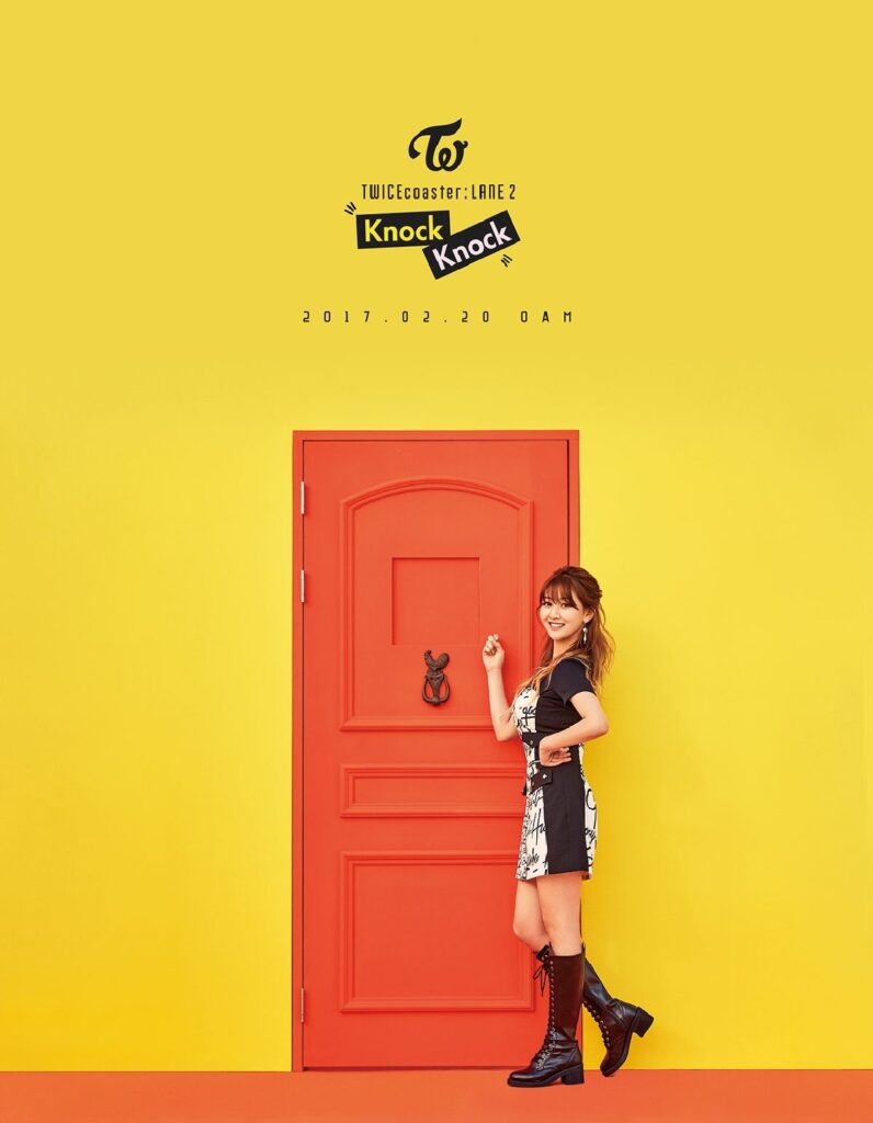 TWICE Knock Knock Poster Jihyo