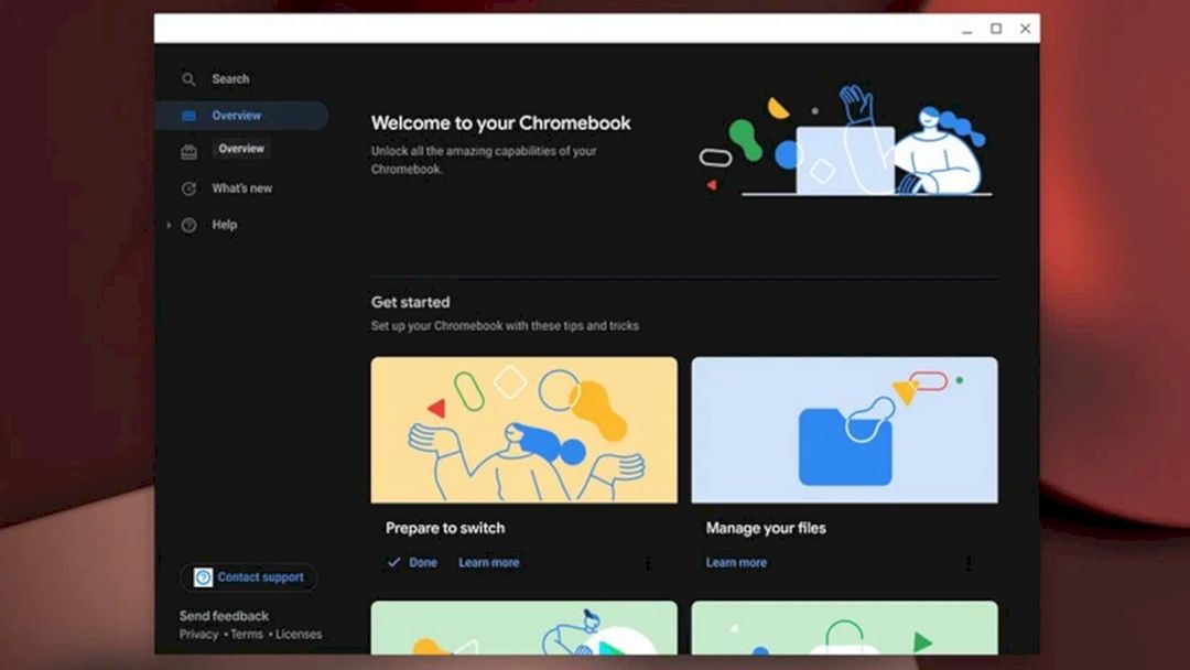 Chrome OS Hadirkan Mode Gelap