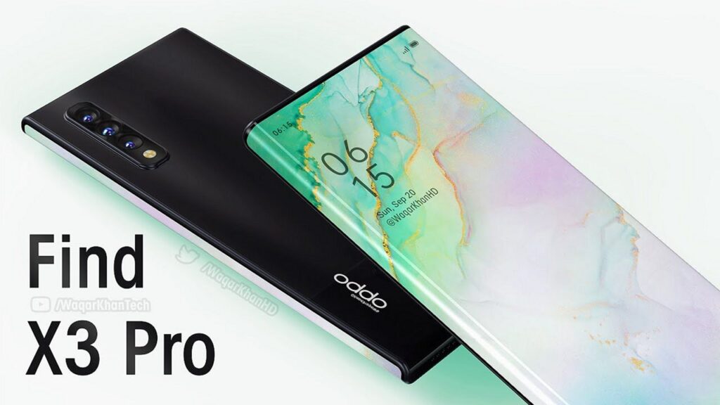Render OPPO Find X3 Pro