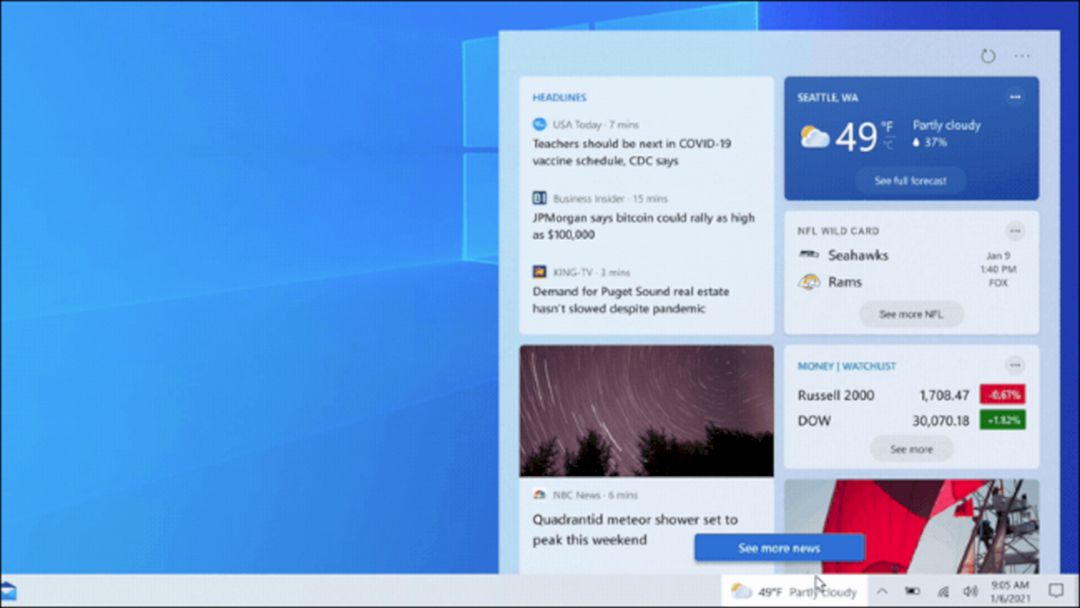 Windows 10 Hadirkan Informasi Berita Dan Cuaca