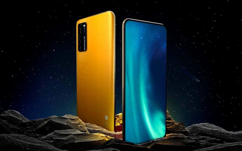 ZTE Axon 20 Sunset Yellow