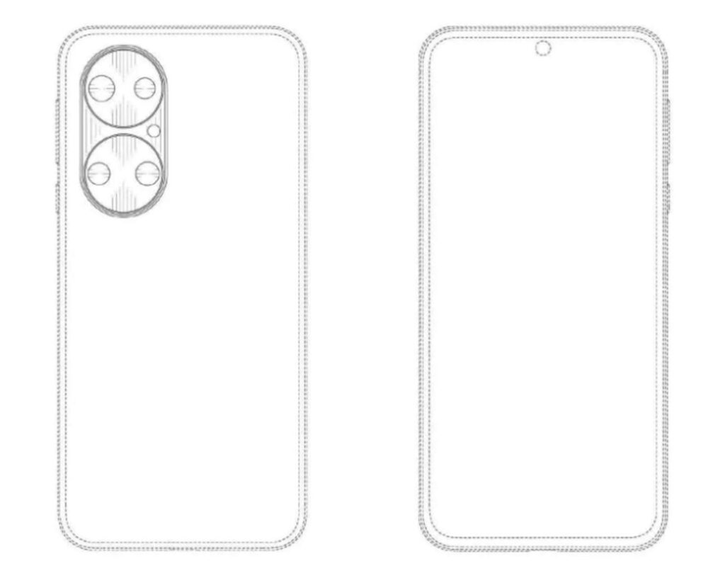 Render Pertama Huawei P50