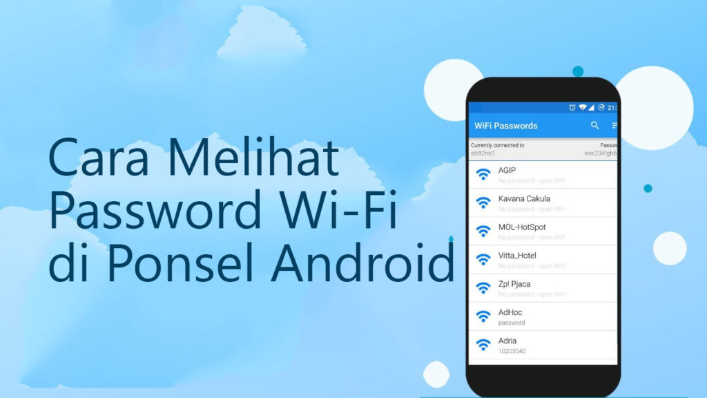 Melihat Password WiFi