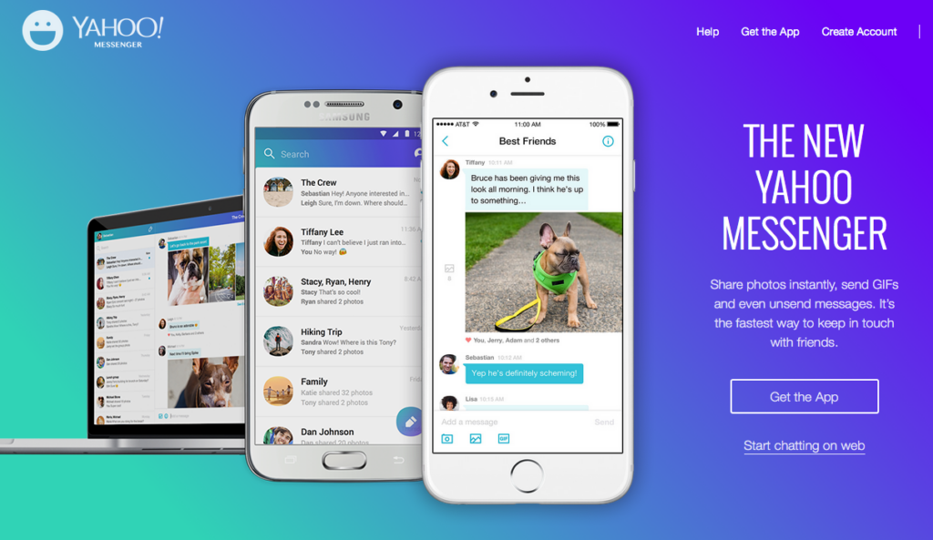 New Yahoo Messenger App