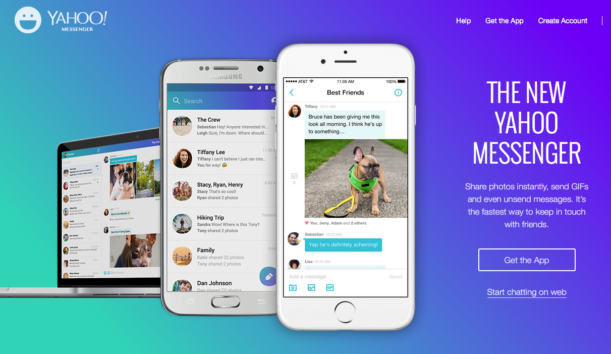 New Yahoo Messenger App