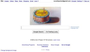 Google Logo 12 birthday