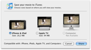 import 3G into iMovie with Quicktime