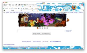 Halloween on Google 2010