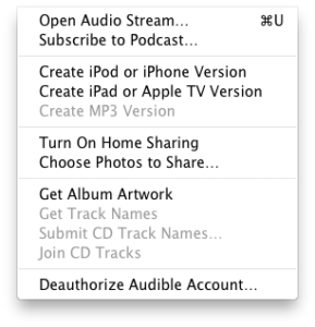 Create iPod or iPhone format available on Movies Library