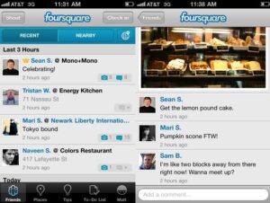 Download Foursquare 2.2 iPhone App