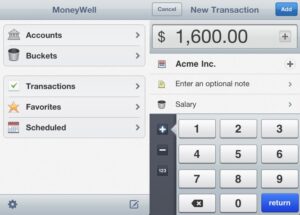 MoneyWell Screen shot - 2