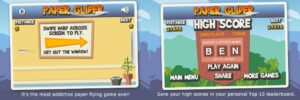 Paper Glider iOS Game