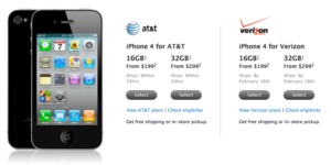 Verizon CDMA iPhone Available