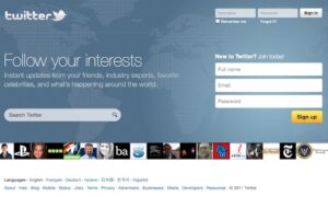 Twitter Redesigned 2011