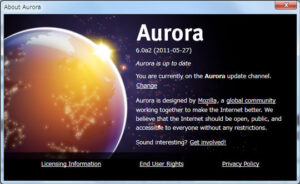 Firefox 6 Aurora