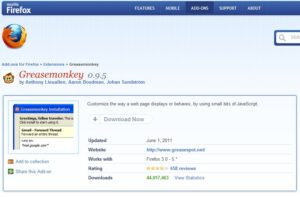 Greasemonkey add-ons