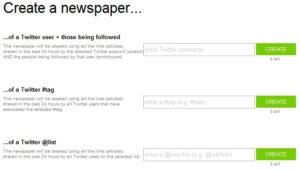 create newspaper