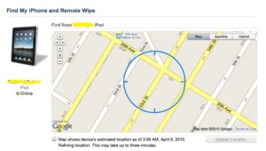 Find My iPhone and Remote Wipe