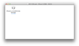 iOS 5 GM dmd with ipsw