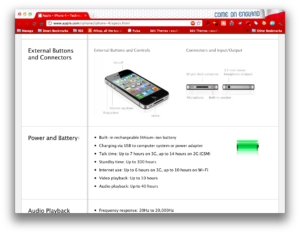 iPhone 4 Battery