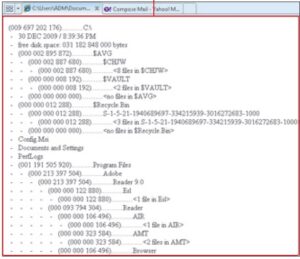 HTML report