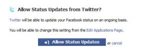 allow status update