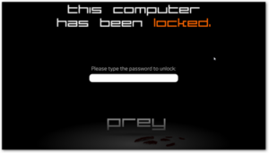 Prey Log in