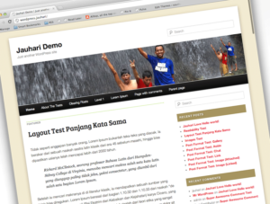 Singa Gunung WP Theme