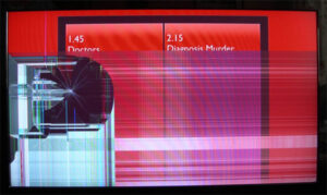 damage lcd monitor