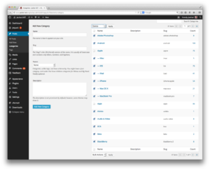 Tips Rampingkan Kategori WordPress