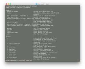 Reboot ke Bootloader Mac