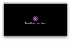 UI Interface mpv Mac OS X