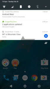 Notification Android N simple