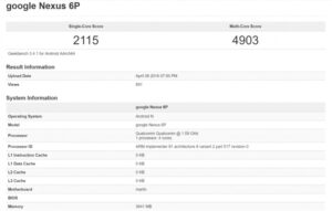 Huawei Nexus 6p update RAM 4GB dan Snapdragon 820