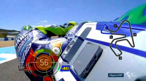 Sudut Kemiringan Hingga 56' Valentino Rossi